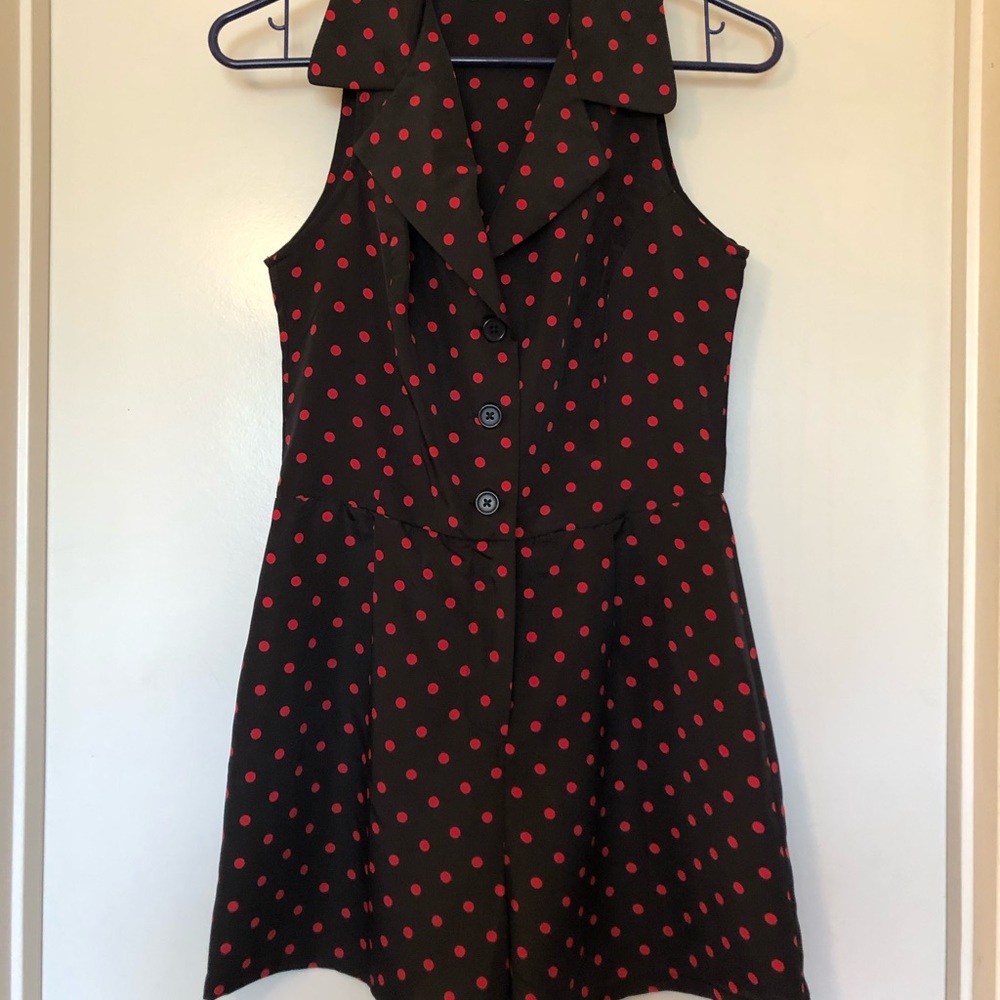 Polka dot jumper